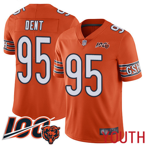 Chicago Bears Limited Orange Youth Richard Dent Alternate Jersey NFL Football #95 100th Season